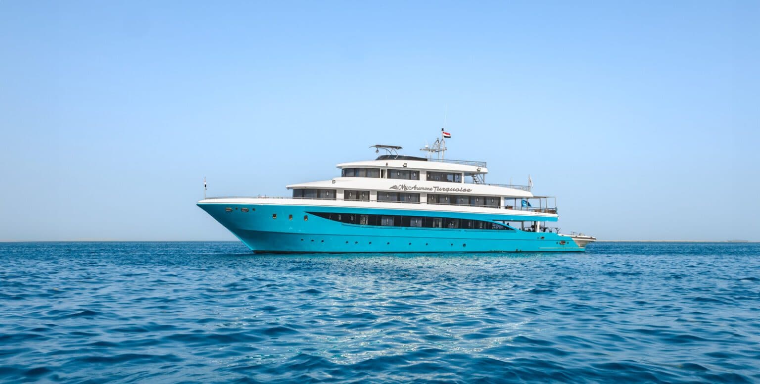 MY Anemone Turquoise liveaboard yacht on the Red Sea
