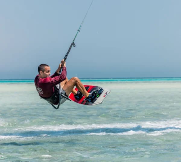 Kitesurfing rental equipment at the Hurghada centre