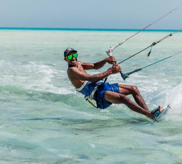 Kitesurfing waist harnesses available to rent at the Hurghada centre