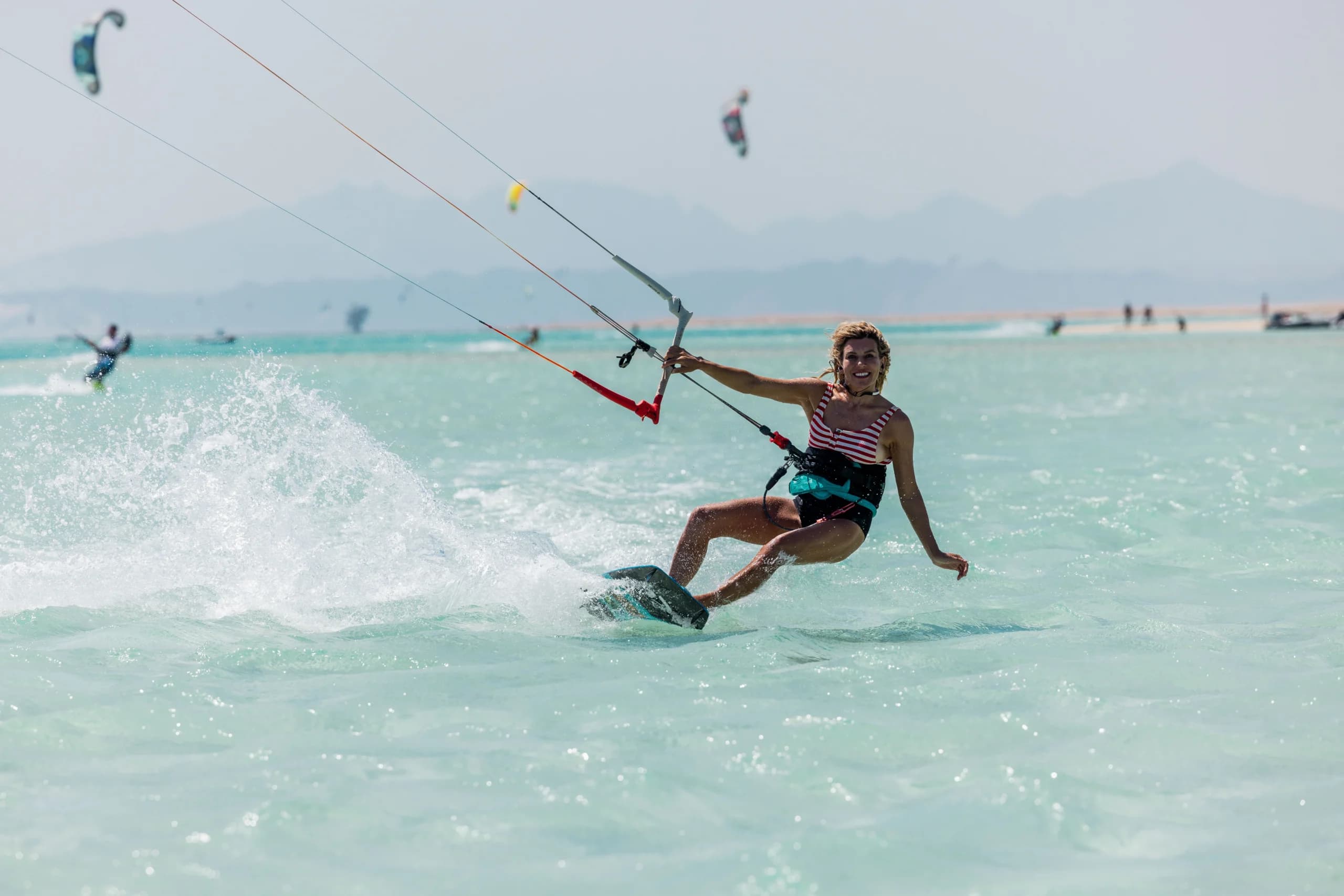 The Kite Dates ECC beach and kite centre on the Red Sea in Hurghada